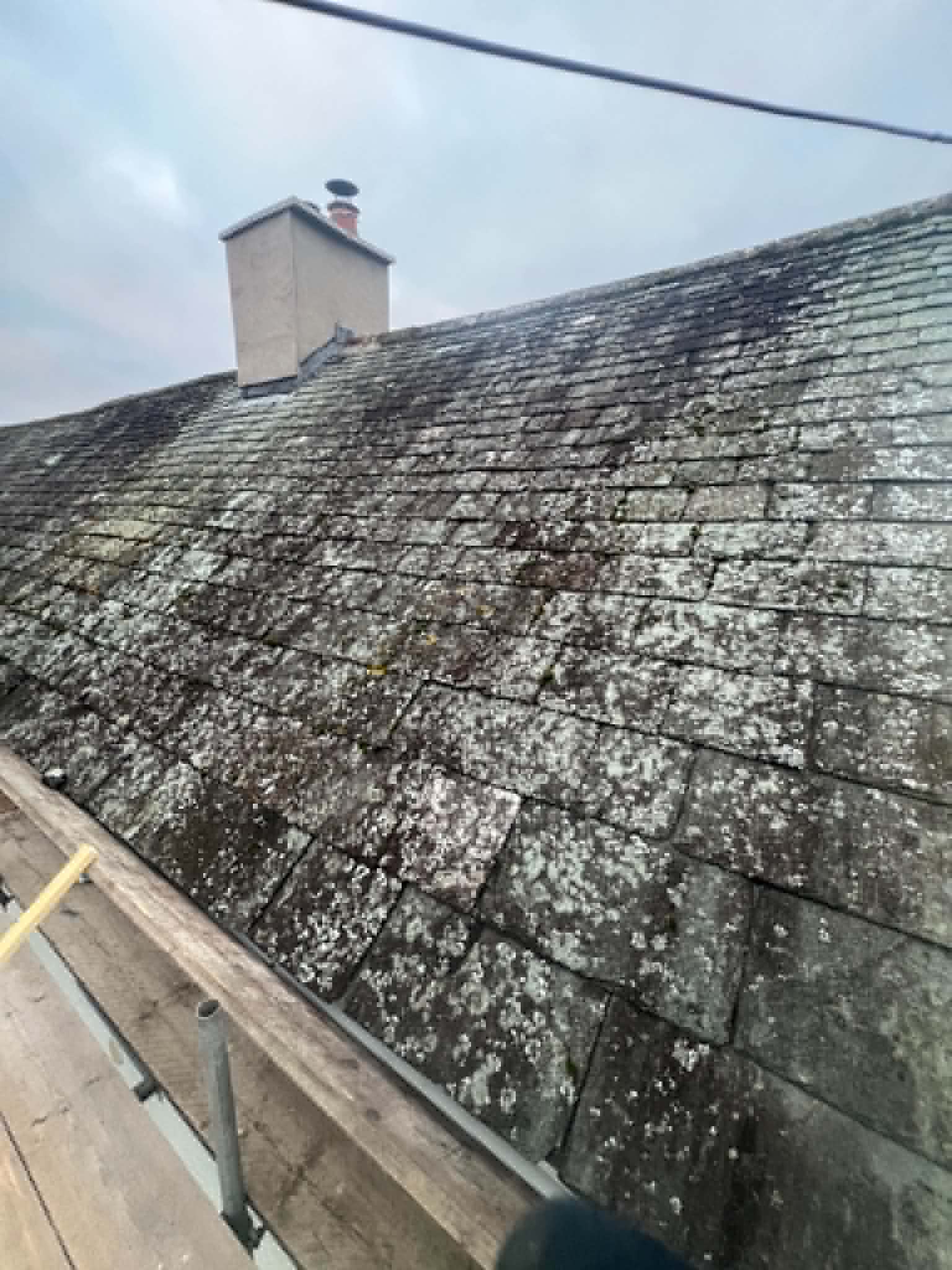 Roofing work