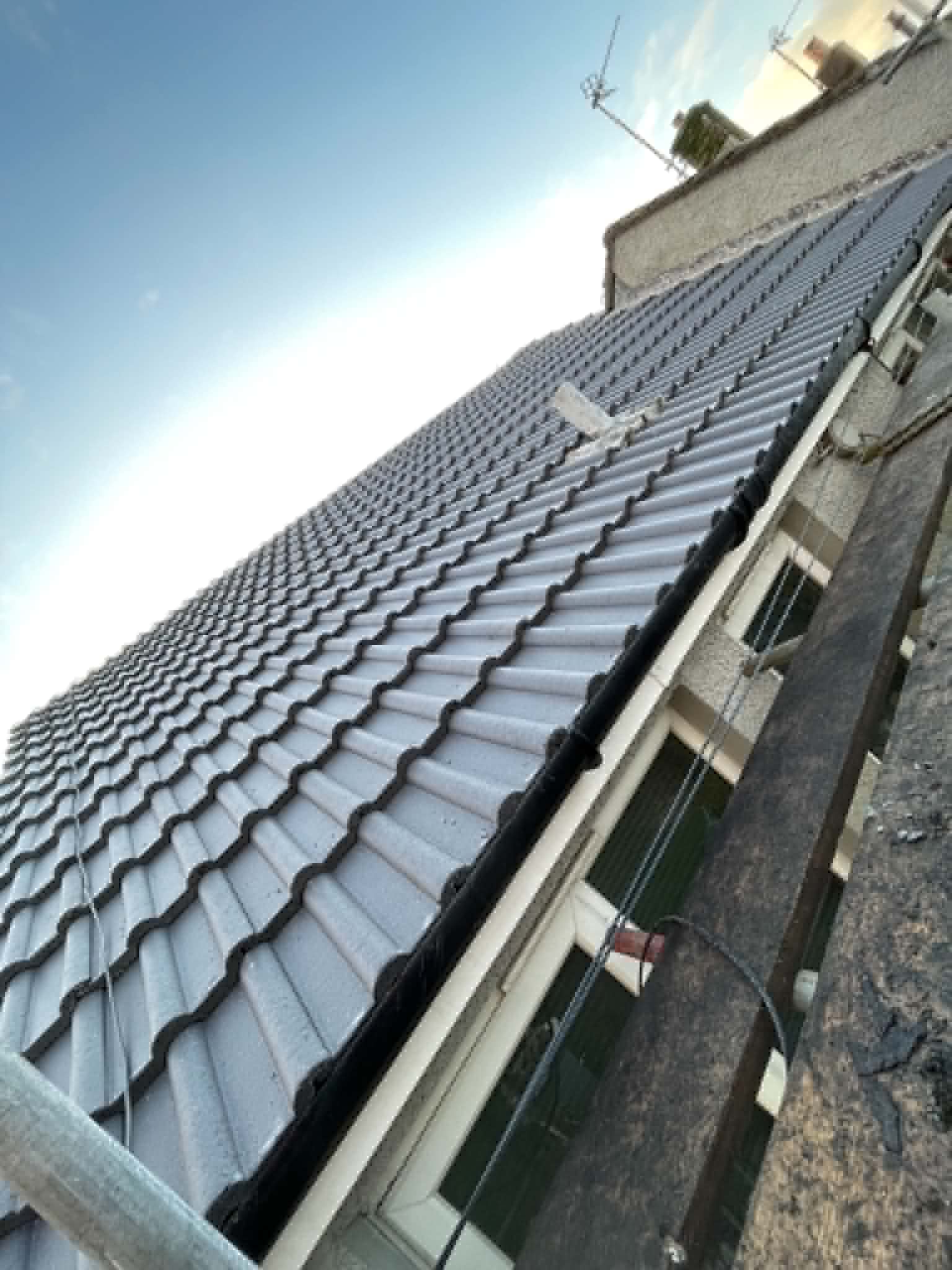 Roofing work