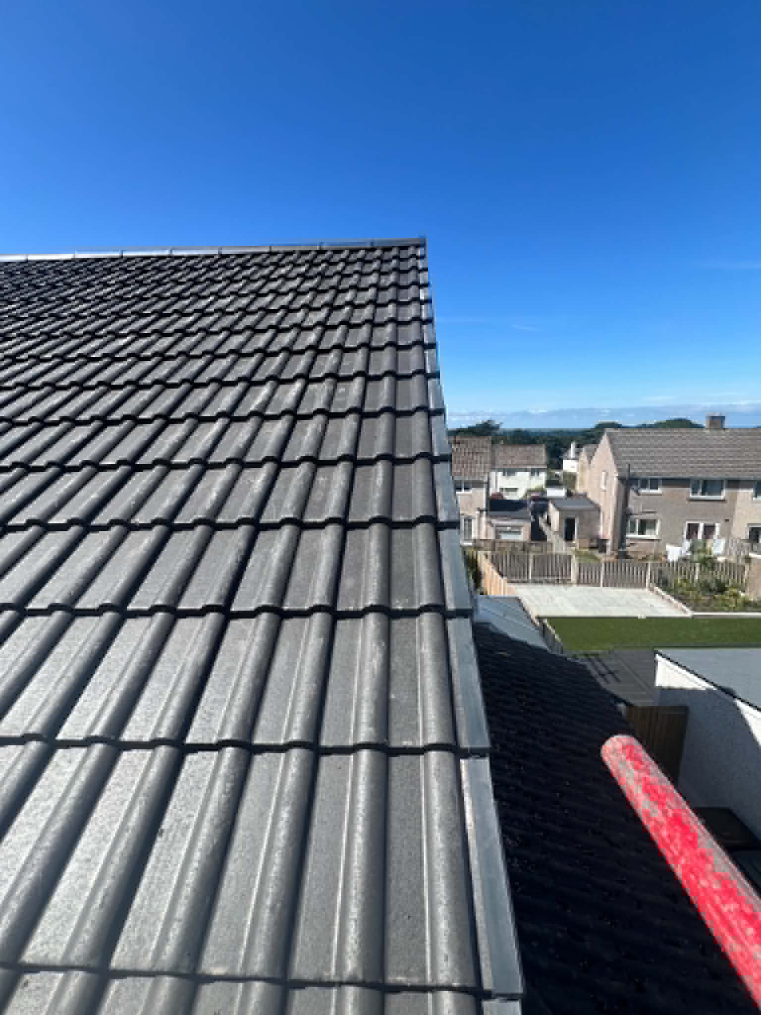 Roofing work
