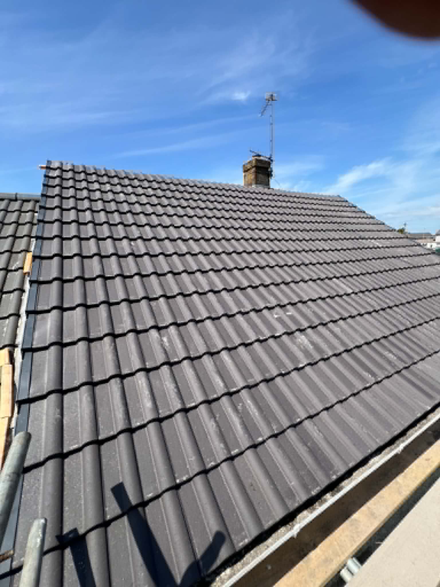 Roofing work