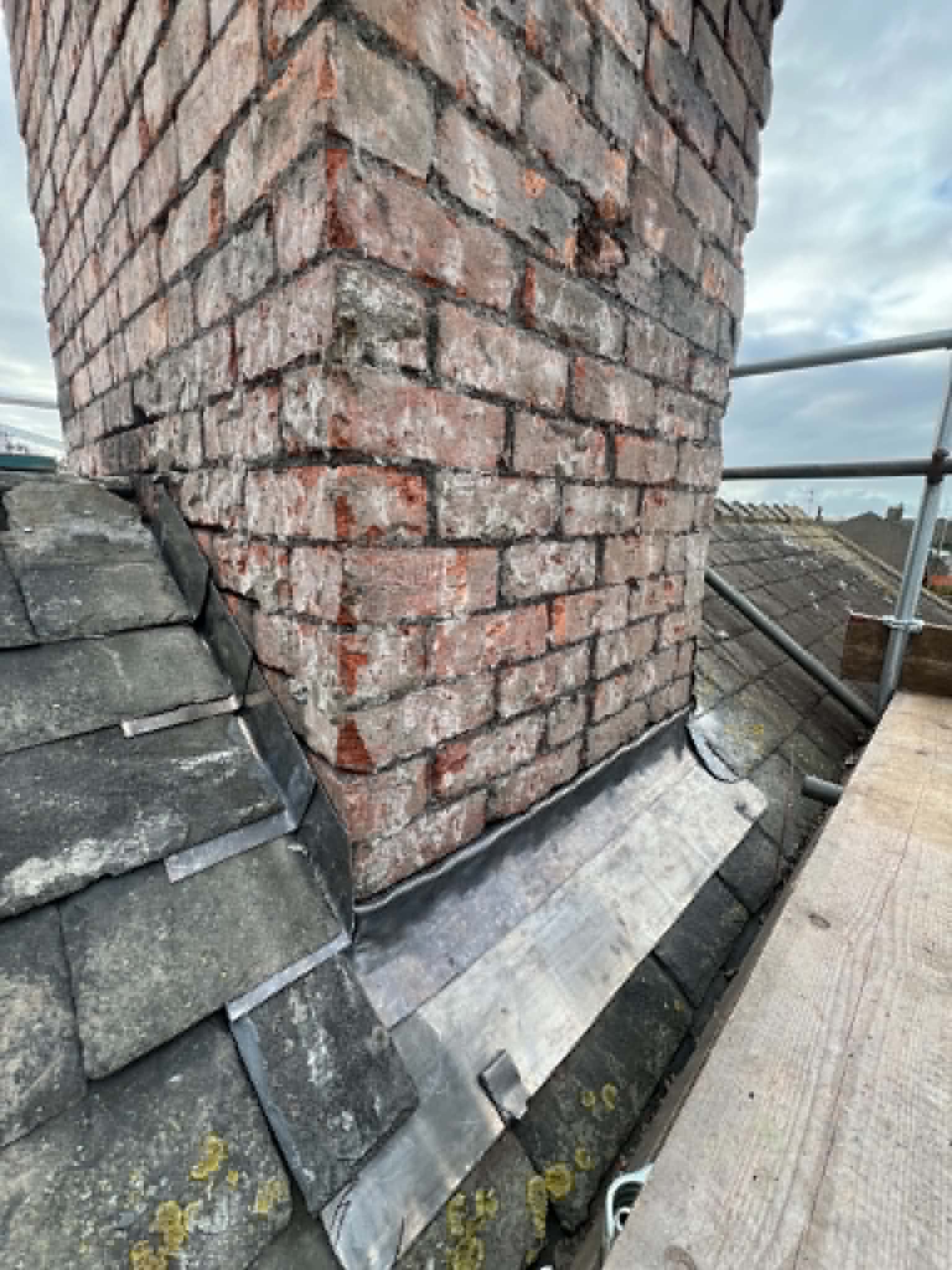 Roofing work